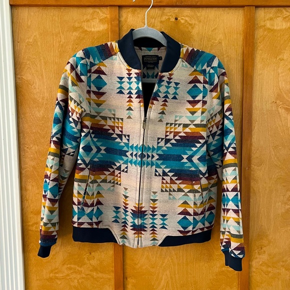 Fitted Pendleton bomber jacket - Picture 1 of 3